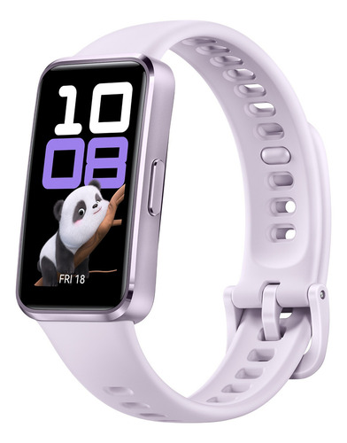 Smartwatch Huawei Band 10 Caja De Aluminio Caja Morado Correa Morado Bisel Morado Diseño De La Correa Fluoroelastómero