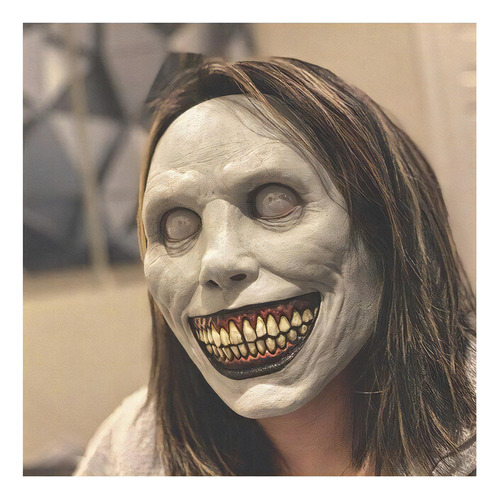 Máscara De Halloween Cos Máscara De Sonrisa Exorcista Color 1