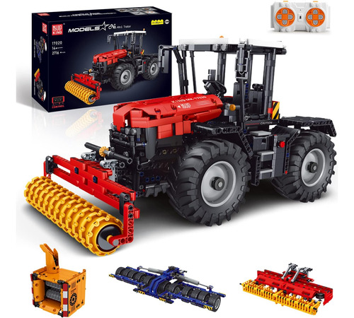 Mould King Juego De Construcción De Tractor A Control Remoto