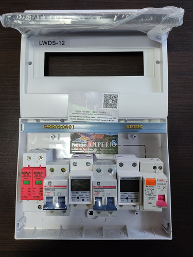 Caja De Distribución, Medición Y Protecciones Ac Diferencial