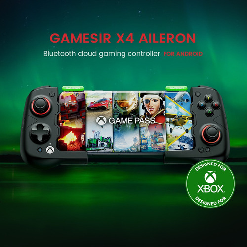 Gamepad Móvel Gamesir X4a Com E Barra De Efeitos Ha