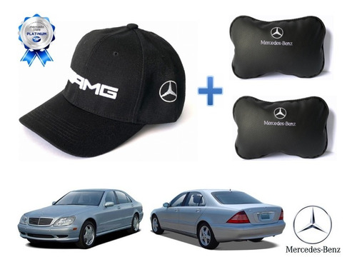 Gorra + Par Cojines Asiento Mercedes Benz S500 2002 A 2006