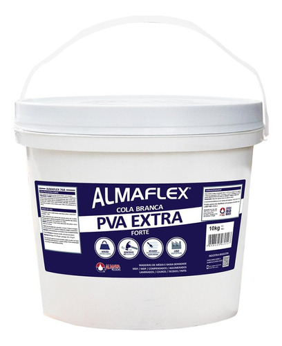 Cola Branca Almaflex Pva Extra 10kg 768 417
