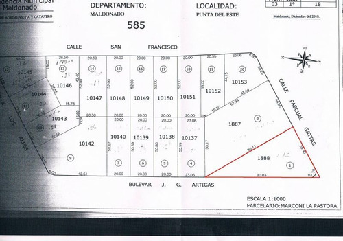 Imagen 15 de 15 de Lote | Bvrd, Artigas 1888
