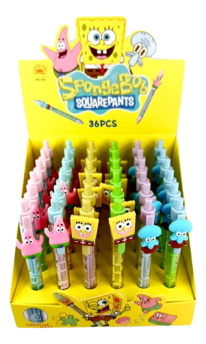 Lapicera Bolígrafo Bob Esponja Con Juego Laberinto 