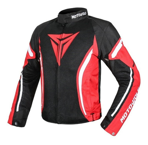 Chaqueta Para Motociclismo Oxford 600d Motowolf 0505 - Roja