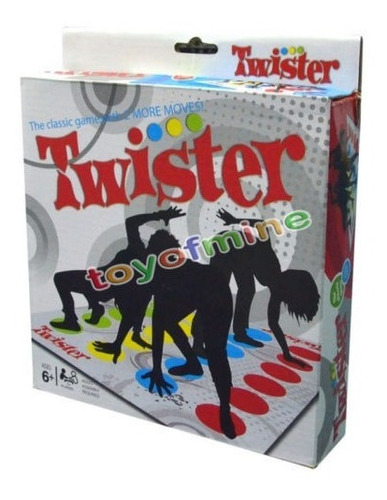 Funny Kids Cuerpo Twister Movimiento Mat Juego De Mesa Grupo