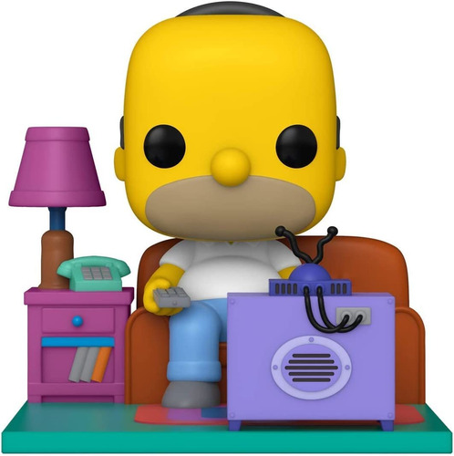 ¡funko Pop! Deluxe: Los Simpsons, Homero Mirando Tv