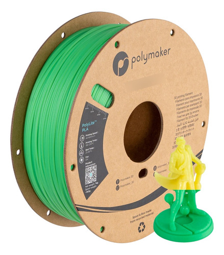 Filamento Polymaker Pla Polylite Cambio De Color 1kg