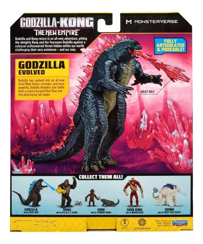 Godzilla X Kong The New Empire Figura 15 Cm Godzilla Evolved