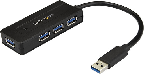 Hub Concentrador Portatil Usb Startech St4300mini 4 Puertos