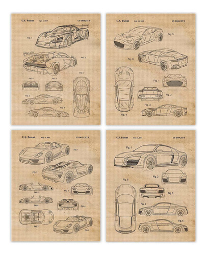 Classic Mclaren, Aston Martin, Audi Porsche Collection Pate.