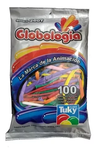 Globos para globoflexia 260 surtido Mix de colores - Globofiesta