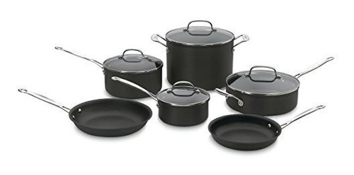 Cuisinart Chef's Classic - Batería De Cocina Antiadherente A