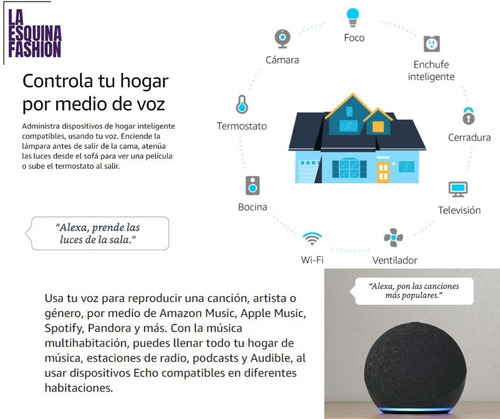 Imagen 6 de 7 de Amazon Echodot 4 Echo Dot 4 Gen Alexa Sellado Imp. Usa