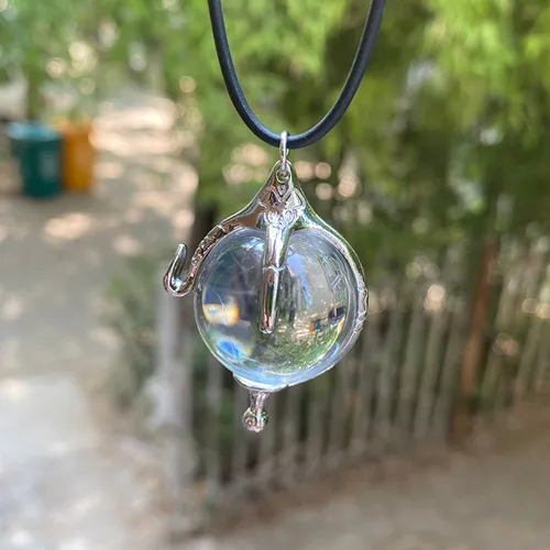 E Witch Collar Kandrakar De Cristal Corazón De Anime Cosplay