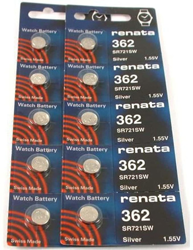 # 362 Renata Reloj Baterias 10pcs