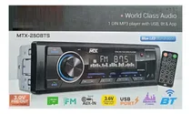 Comprar Mini Estereo  De Un Din Mtx Audio Mtx-250bts Bt Aux Sd Nuevo