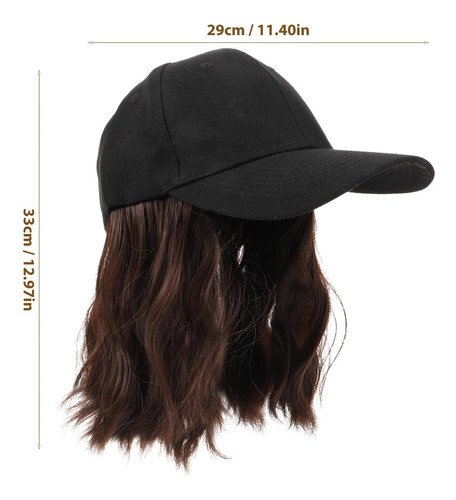 Gorro De Peluca Para Mujeres Con Pelo Pequeño Y Rizado