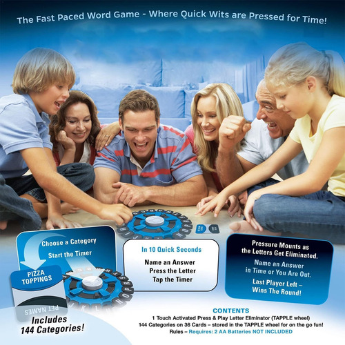 Tapple Juego De Mesa, Dobbles Juego Tapple, Tapple Word Game