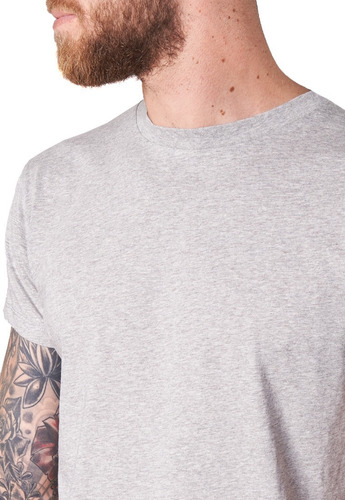 Remera Hombre Lisa Algodon Premium Manga Corta