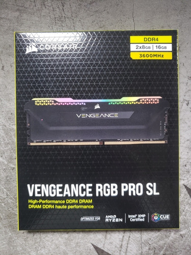 Imagem 5 de 5 de Corsair Vengeance Rgb Pro Sl 16gb (2x8gb) Ddr4 3600mhz Cl18