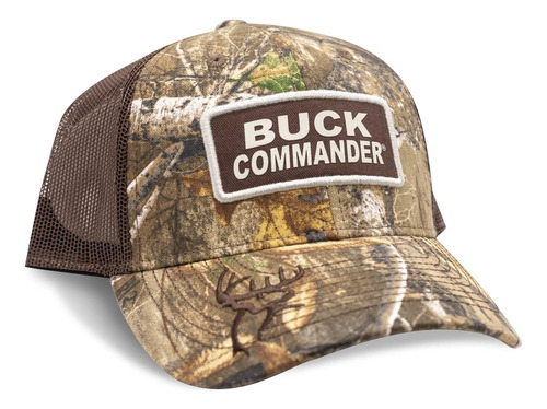 Buck Commander Gorra Snapback Estándar, Camuflaje, Talla Úni