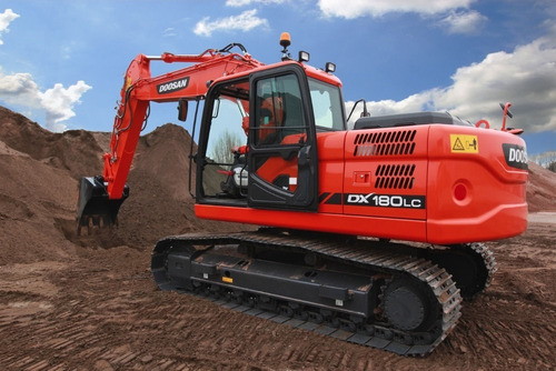 Imagen 8 de 15 de Excavadora Doosan Nueva Dx180