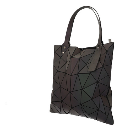 Imagen 3 de 4 de Bolsa De Dama Geometrica Tornasol Moderna Ligera Moda /e /v
