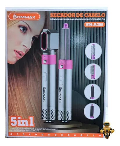 Secador De Cabelo Portátil Pequeno Profissional 110v 3000w Cor Roxo