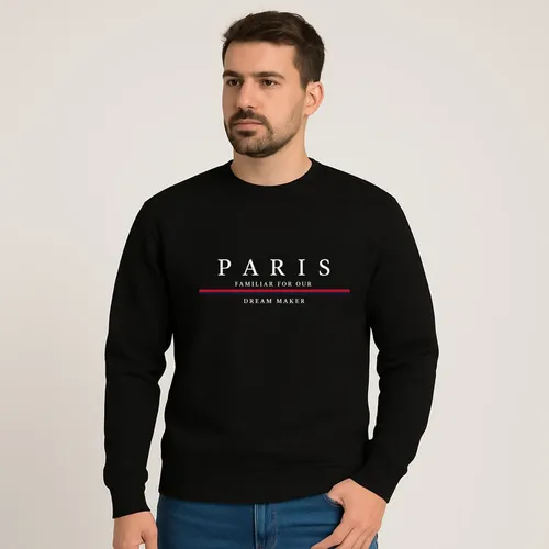 Moletom Masculino Gola Careca Flanelado Paris Suéter Frio G Pretomod2 — R$ 46,89 em Mercado Livre, 40% OFF