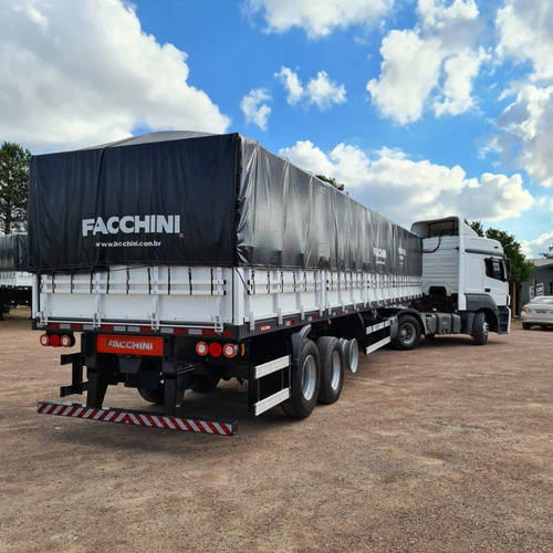 Caminhão Mb 2544 2015 6x2 + Carreta Facchini Graneleira 2020