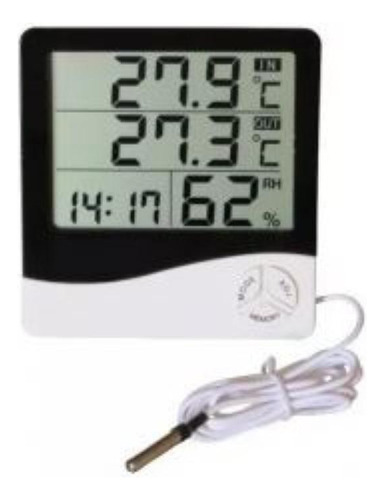 Termo-higrômetro Digital Com Sensor Externo Ins-1342