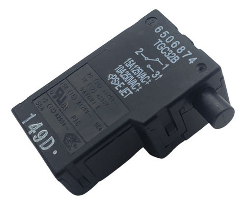 Interruptor Tgc32b Makita 6506874 P/ls1019l Ls1219l Ls1019lx