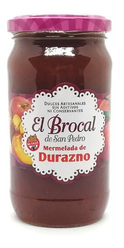 Mermelada De Durazno X 840 Grs
