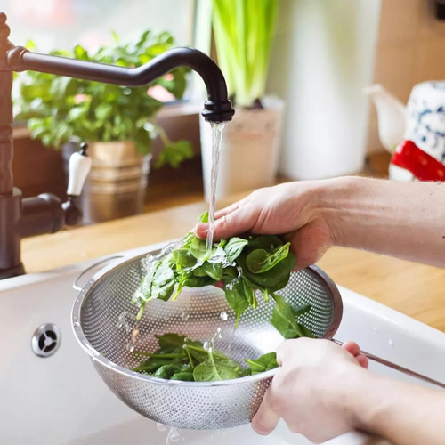 - Para Juego De 3 Coladores Y Escurridores De Alimentos De