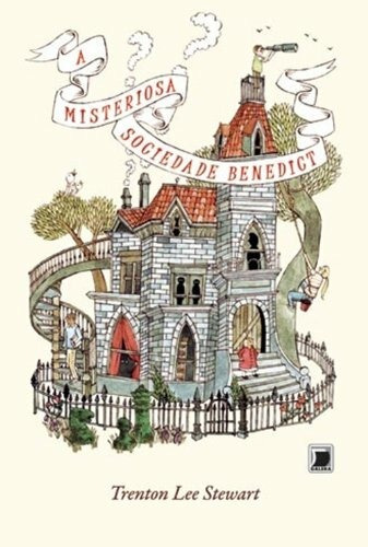 A misteriosa Sociedade Benedict de Stewart Treton Lee Volume 1 Editora Galera capa mole em português 2010