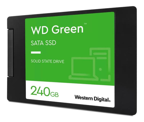 Imagen 2 de 3 de Disco Duro Estado Solido Wester Digital 240 Gb 2.5 Ssd