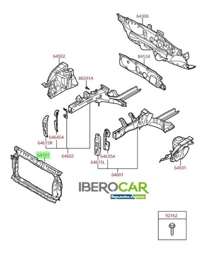 Imagen 4 de 6 de Frontal Original Hyundai Accent 2010-2020