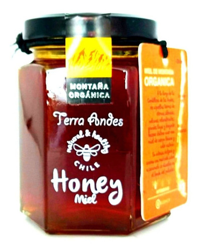 Imagen 2 de 10 de Miel De Montaña Orgánica 240 Grs 100% Pura De Abeja