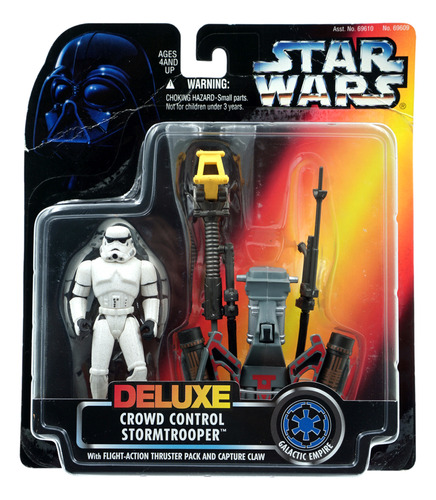 Star Wars Deluxe Crowd Control Stormtrooper Detalle