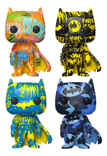 Funko Pop Batman Art Series Special Edition 01 02 03 04