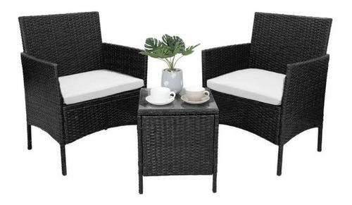 Juego De Jardin Ratan Juego De Living Rattan Sillones Mesa