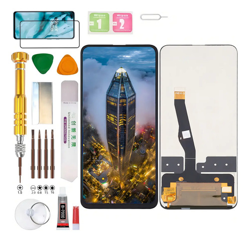 Pantalla HD+ Para Huawei Y9s Y9 Prime 2019 STK-LX3 Honor 9X STK-LX1/LX2/L21 Display