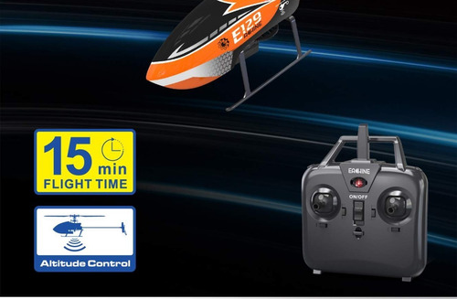 Imagen 6 de 10 de Helicóptero Rc Radiocontrol 2.4g Eachine E129 Flybarless Rtf