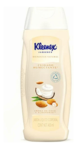Kleenex Jabón Corporal Crema De Coco Y Almendras, Jabón