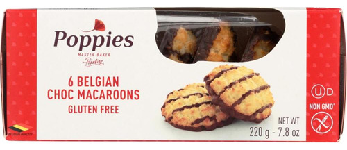 Galleta Macaron De Chocolate 100g Poppies