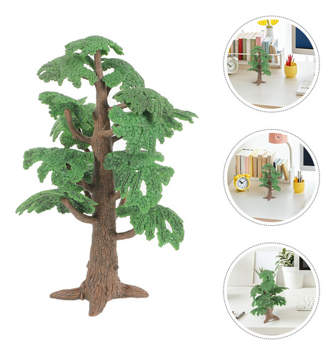 4 Árboles Artificiales En Miniatura: Pequeños Árboles Artifi