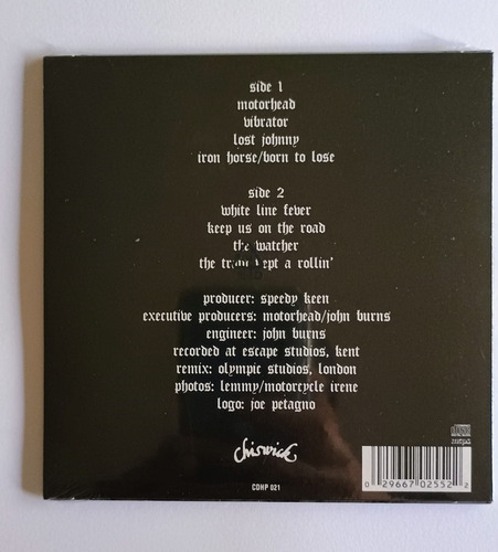 Motorhead Motorhead Cd Uk Mínilp Cerrado Nuevo 2007 Edición Limitada