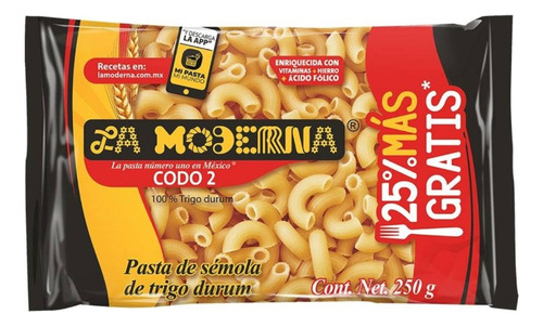 Sopa De Codo La Moderna N.2, 250 G